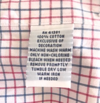 Ralph Lauren Camisa Hombre S Cuadros Pony Bordado