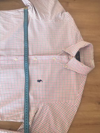 Ralph Lauren Camisa Hombre S Cuadros Pony Bordado