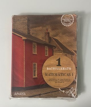Libro de matematicas 1 de bachillerato