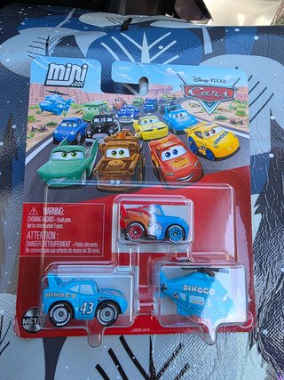 Mini Cars Disney Pixar Lote 3 Coches
