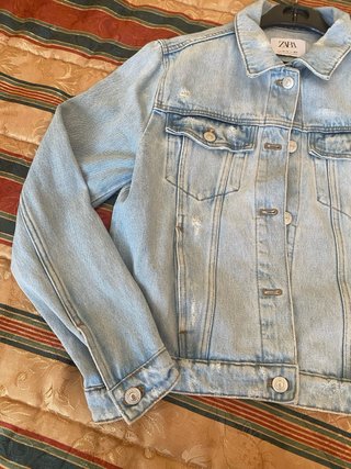 Chaqueta vaquera Zara niña T.13-14 (164cm)