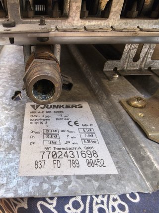 Junkers Hidropower 14L Gas Butano/Propano