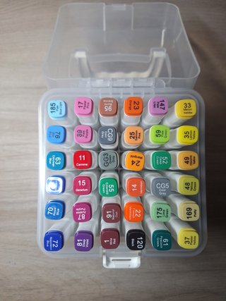 Pack 36 Rotuladores Doble Punta Auchan