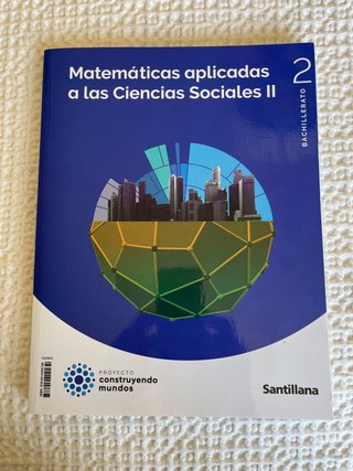 Matemáticas aplicadas a las Ciencias Sociales I...