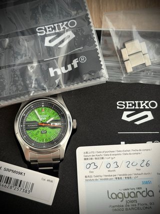 Seiko 5 Sports SRPM09K1 Verde