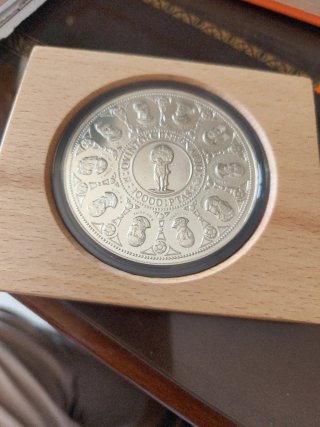 Moneda de Plata Rey Carlos I España 1991