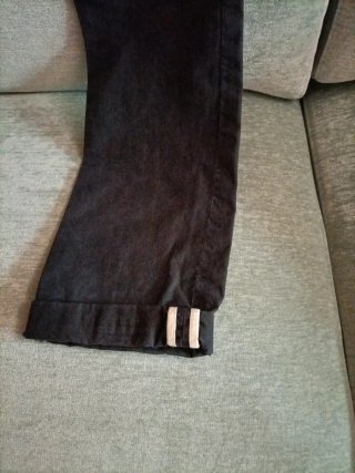 Pantalón Chino Zara Man Azul Marino Talla M