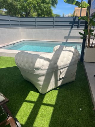 Sillón hinchable exterior