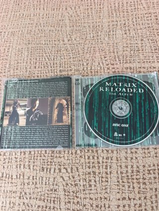 CD Matrix Reloaded Banda Sonora Original