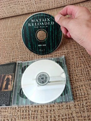 CD Matrix Reloaded Banda Sonora Original