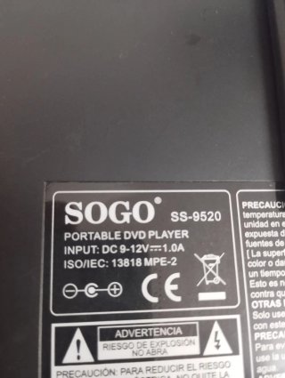 2 Reproductores DVD Coche SOGO para Niños
