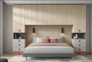 DORMITORIO CON ARMARIO PUENTE MATRIMONIO RMB150.