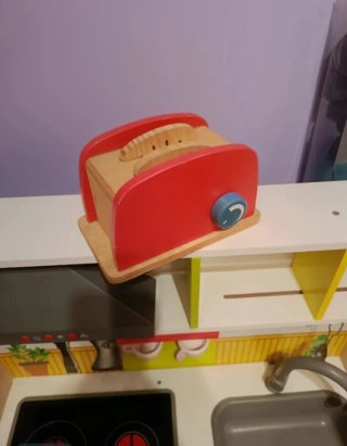 Cocinita de madera para niños