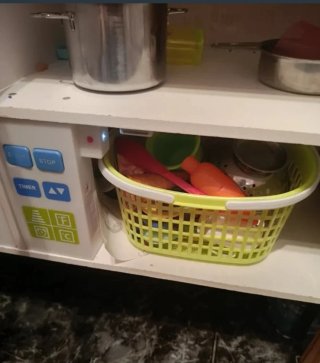 Cocinita de madera para niños
