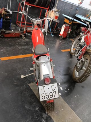Montesa 247 Trial Roja/Plata