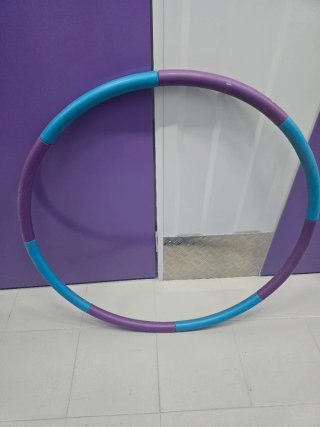 Aro de Hula Hoop Morado y Azul
