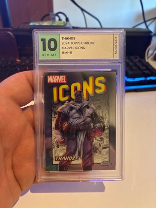 Lote Tarjetas Marvel GCG Spider-Man, Hulk, Thanos