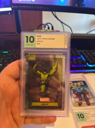 Lote Tarjetas Marvel GCG Spider-Man, Hulk, Thanos