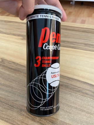 Bote Pelotas Tenis Penn Vintage años 80 NUEVO