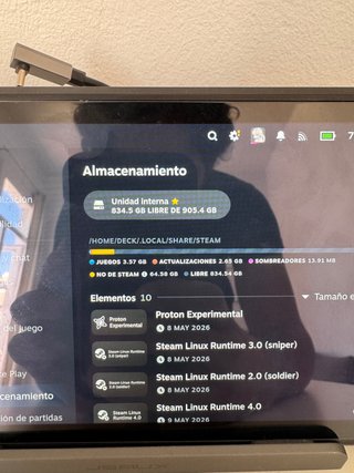 Steam Deck LCD 1TB + Funda + Auriculares