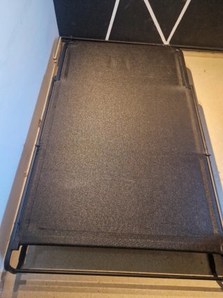 Sofá Cama IKEA HAMMARN Negro/Gris