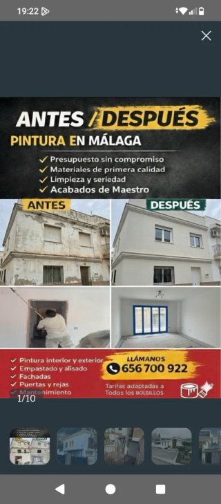 Servicios de reformas y pintura en general Granada