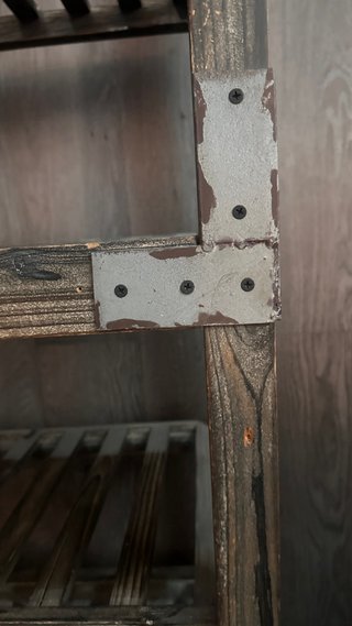 Estantería Industrial Madera y Metal