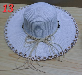 Sombreros playeros de paja para mujer