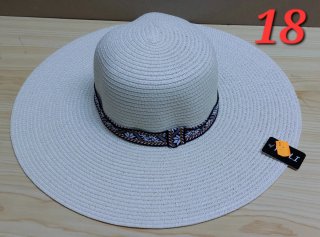 Sombreros playeros de paja para mujer