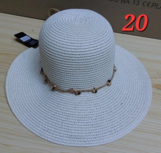 Sombreros playeros de paja para mujer