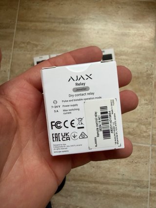 Ajax Jeweller Relay Relé Inalámbrico
