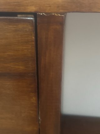 Recibidor de madera marrón marca Banak Importa