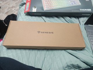 Teclado Genesis Thor 303 Blanco