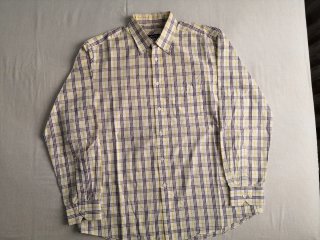 Camisa cuadros Dustin manga larga hombre talla 5