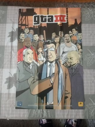 GTA III Platinum Edición PS2 + Mapa