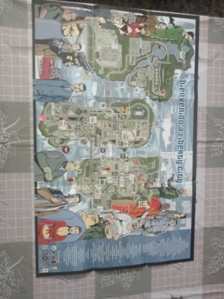 GTA III Platinum Edición PS2 + Mapa