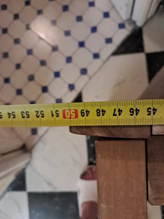 Mesa de centro de madera