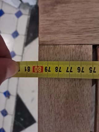 Mesa de centro de madera