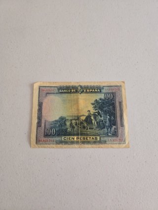 Billete 100 pesetas Banco de España 1928