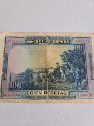Billete 100 pesetas Banco de España 1928