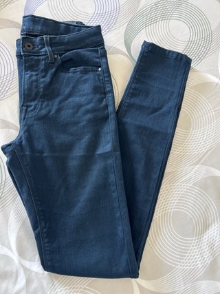 Pantalón de vestir azul T16