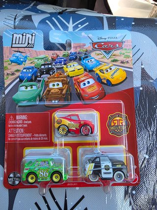 Disney Pixar Cars Mini 3 Coches