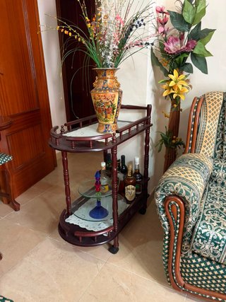 Mueble bar vintage madera