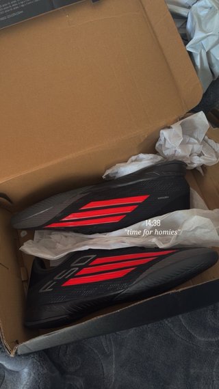 Adidas F50 League Sala Negro/Rojo