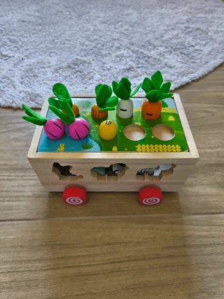 Juguete Montessori Granja Madera