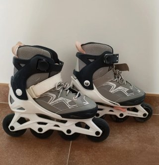 Patines en línea Oxelo niña. Talla 32-35