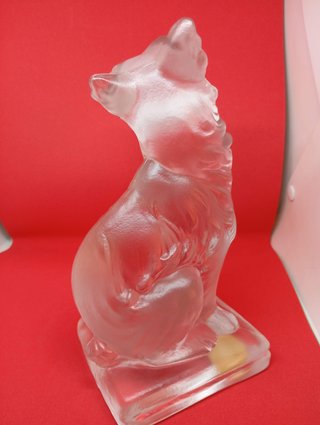 Statua cane Goebel vintage cristallo