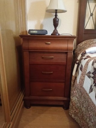 Muebles dormitorio matrimonio de madera