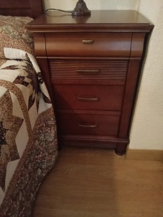 Muebles dormitorio matrimonio de madera