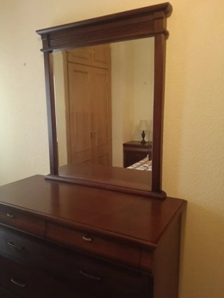 Muebles dormitorio matrimonio de madera